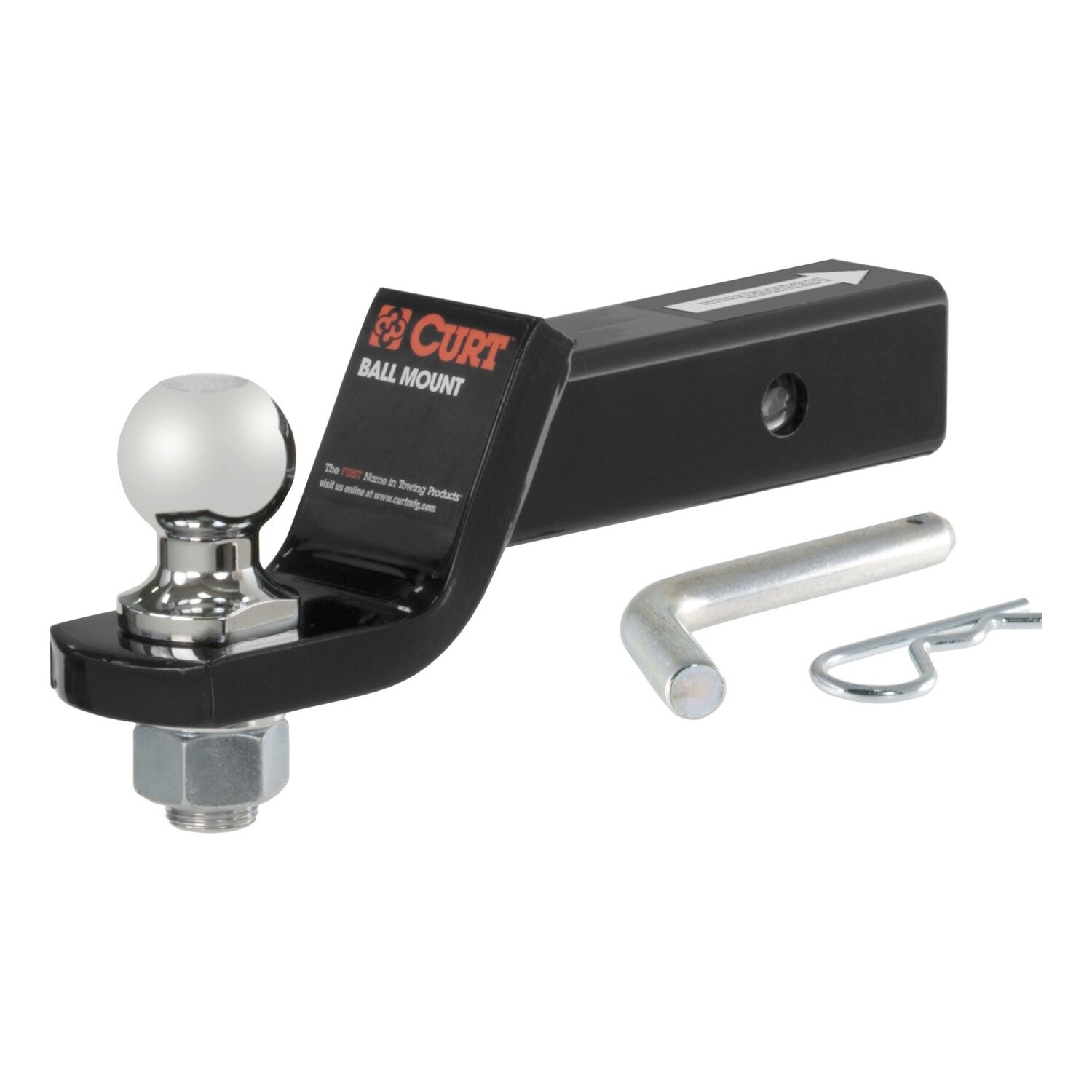 Loaded Ball Mount with 1-7/8&quot; Ball (2&quot; Shank, 3,500 lbs., 2&quot; Drop) #45034