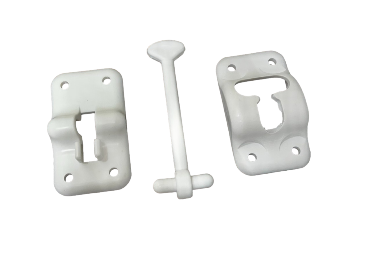 4&quot; White Door Catch  (MD470W)