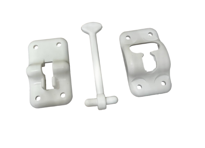 4&quot; White Door Catch  (MD470W)