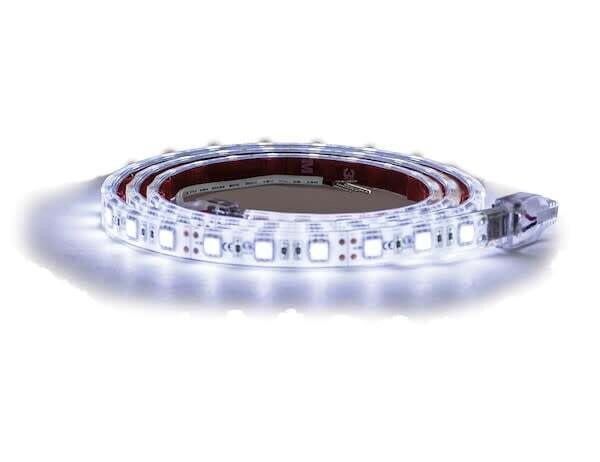48&quot; 72- LED Strip Light with 3M Adhesive Back - Clear &amp; Cool  5624973