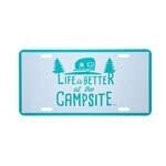 LIBATC, Teal Logo License Plate (53251)