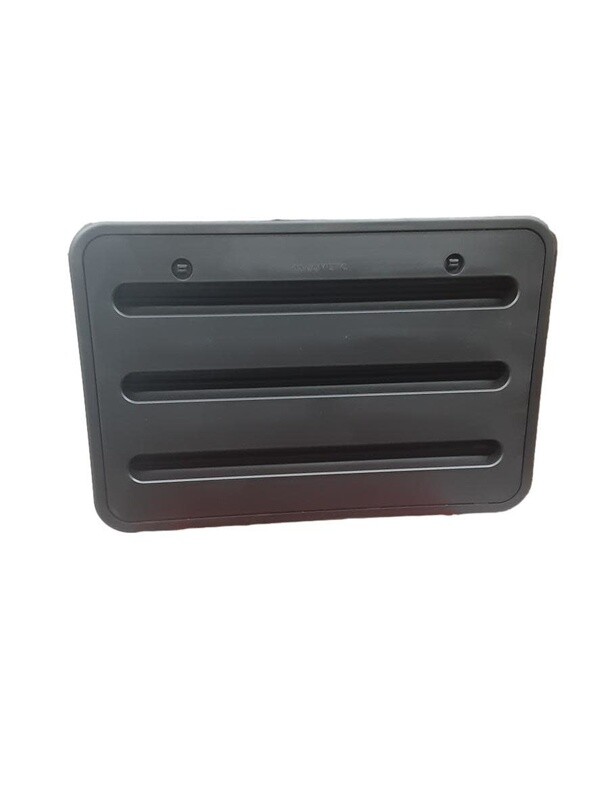 24" Black Dometic Side Wall Fridge Vent (9600024824)