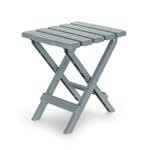 Quick Folding Table Adirondack Style Plastic - Grey Large (51692)