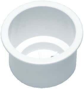 Recessed Cup Holder White