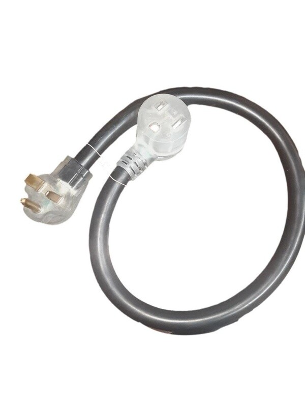 50A Male to 50A Female 36&quot; Adapter w/Clear Plugs
