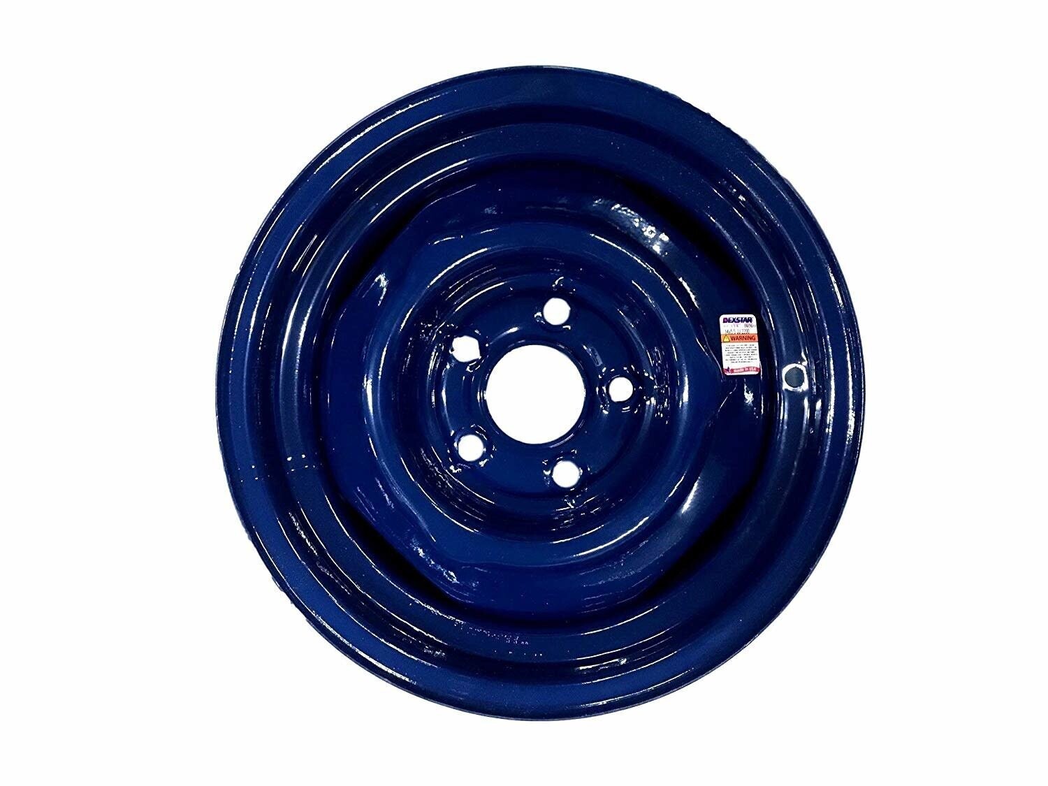 Dexstar Retro 14&quot; x 5.5 Conventional Wheel 5 on 4.5&quot; Bolt - Dark Blue