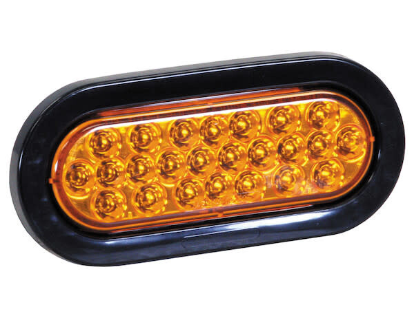 6&quot; Oval LED Amber Strobe Light (SL65AO)
