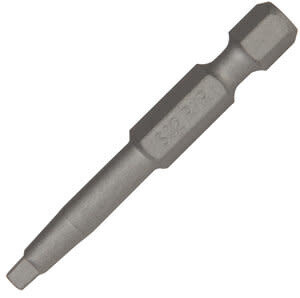 #2 Square Recess 1/4&quot; Drive 2&quot; Bit