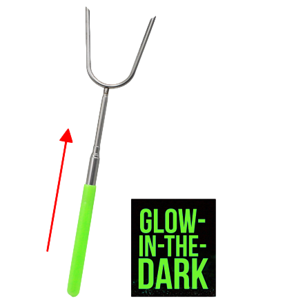 Glow-in-the-Dark Extendable Camping Fork  (22-2142344)