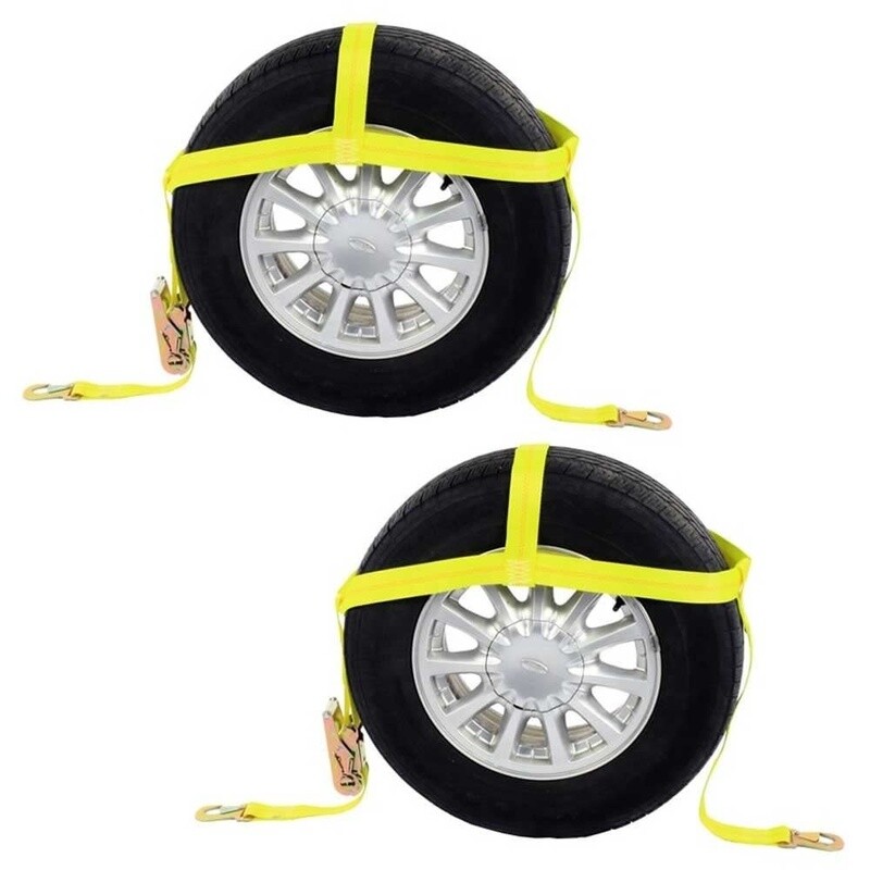 Adjustable Wheel Tie-Down With Swivel J-Hook - CTS CARGO - View #5