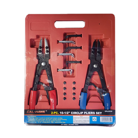 10-1/2&quot; Circlip Plier Set 2PC
