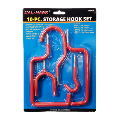 Storage Hooks 10-PC CZSH10