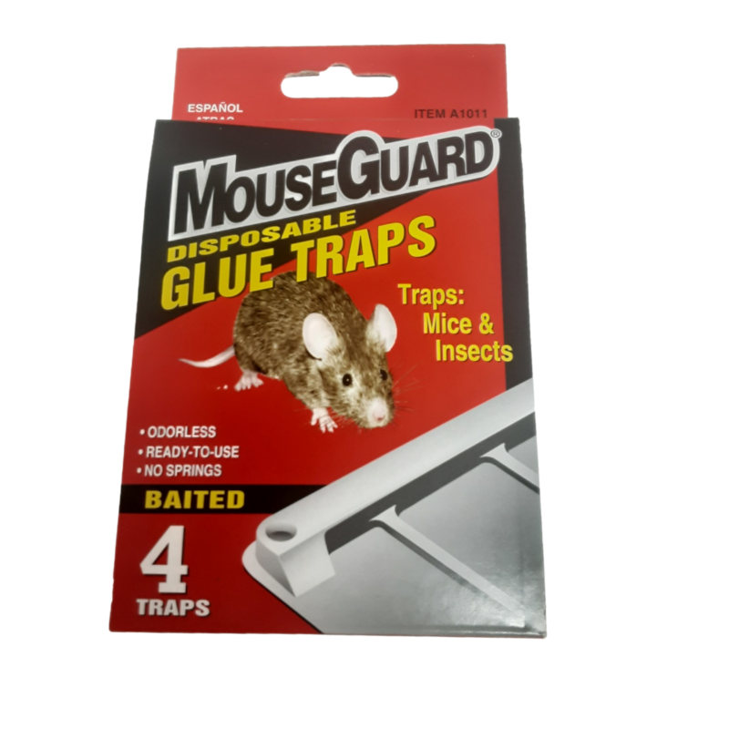 Mouse Glue Traps 4pk (67109)