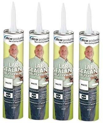 Dicor 501LSW-1 Self-Leveling Lap Sealant, 4 Pack *Clearance*