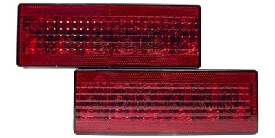 7 Function 8&quot; Box Tail Light Right Side Pig Tail T80-RRRP-1
