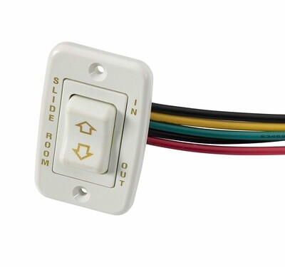 Slide Out Switch-White w/Harness