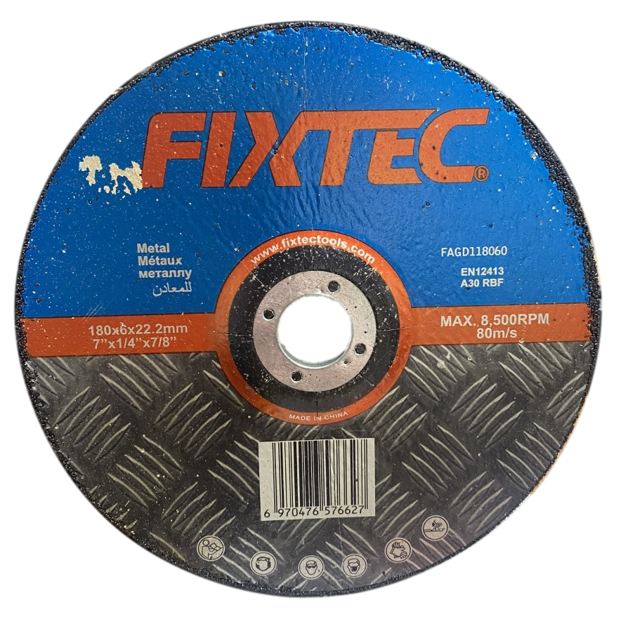 Abrasive Grinding Disc 7&quot; x 1/4&quot; x 7/8&quot; FAGD118060