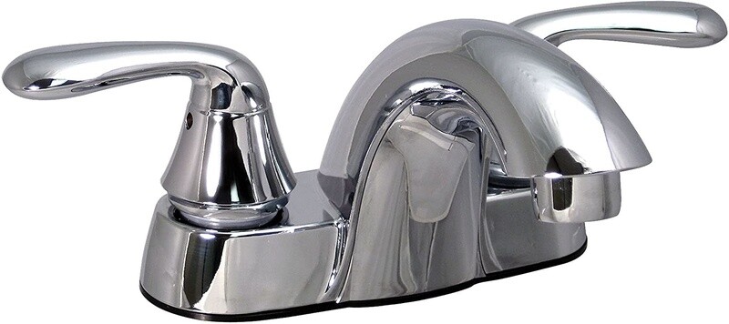 4" Hybrid Lavatory Faucet Two Handle Chrome (PF232301)