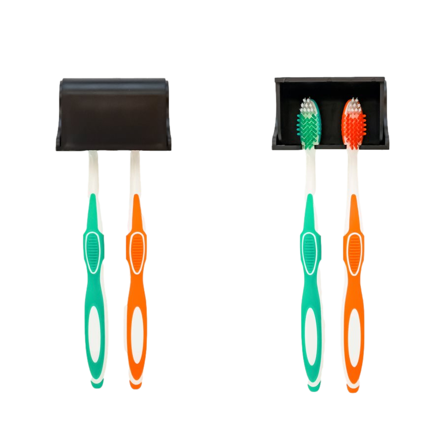 Pop A Toothbrush | 2 Brush Capacity | Black | 57202