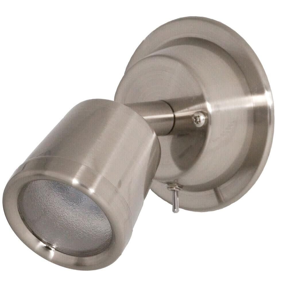 Brushed Nickel LED Cluster Reading Light