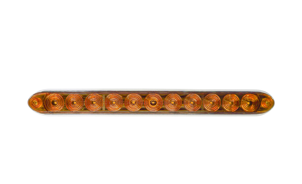 Amber Low Profile Turn Sidemarker Amber Lens (T10-AA00-1)
