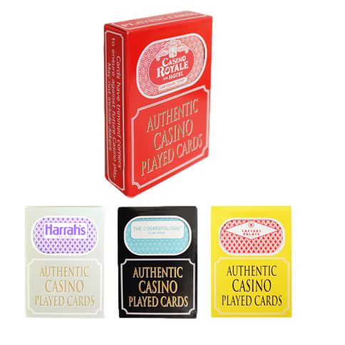 Authentic Vegas Casino Card Deck (Assorted Casinos)
