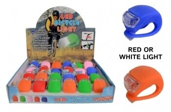 LED Bike Light (White or Red)  (08-1386)