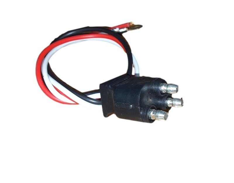 3 Pole Wire Connector Straight  (T99-0010-1) ***