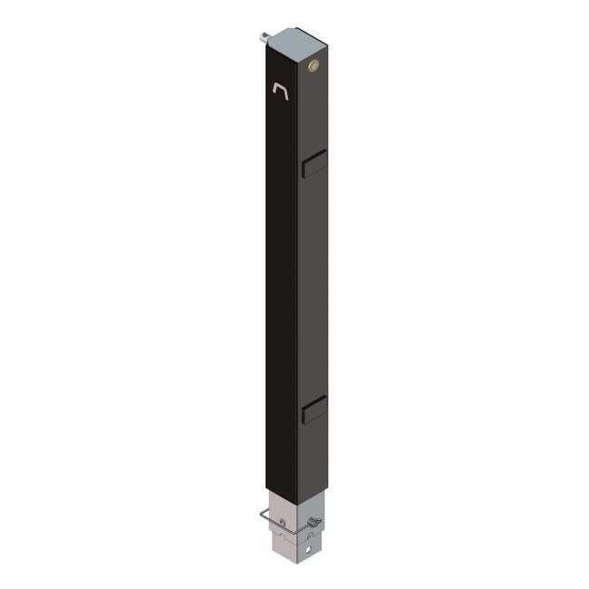 Follow Landing Gear with Drop Leg and Cage Pin Lippert 29.5&quot; Leg Length