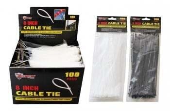 Cable Ties (100 PC) (8&quot;)