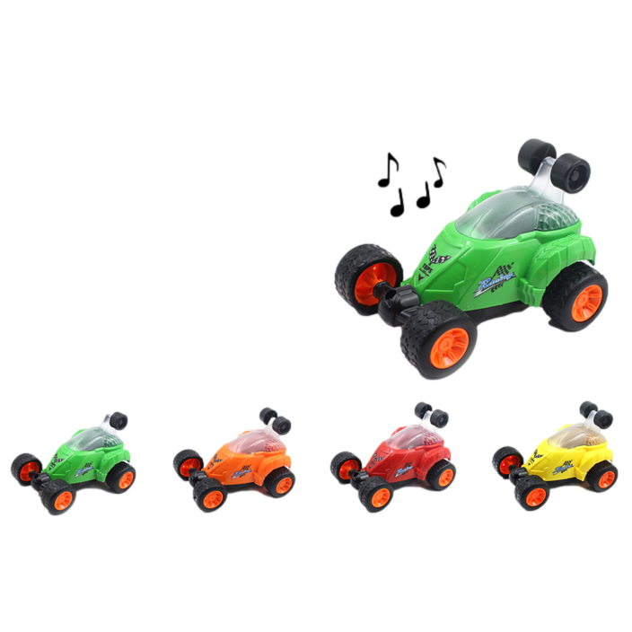 Stunt Car w/Lights &amp; Sounds (Friction Powered)