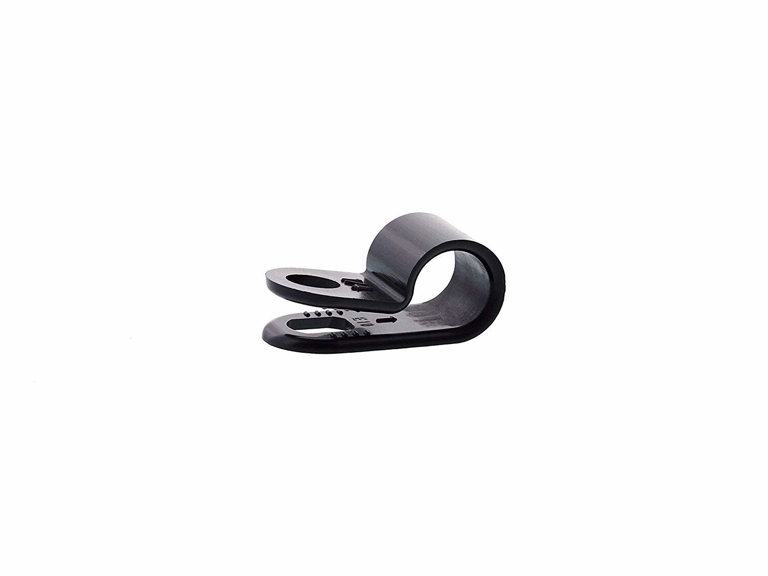 Cable Clamp - 100 pack (1/4 inch, Black)
