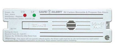 Safe-T-Alert Lp/Co2 Alarm Surface Mount White ( 35-741-WT )