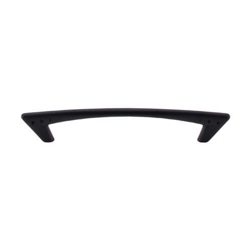 Nouveau - 5 1/16" Three Dot Pull in Flat Black - Top Knobs