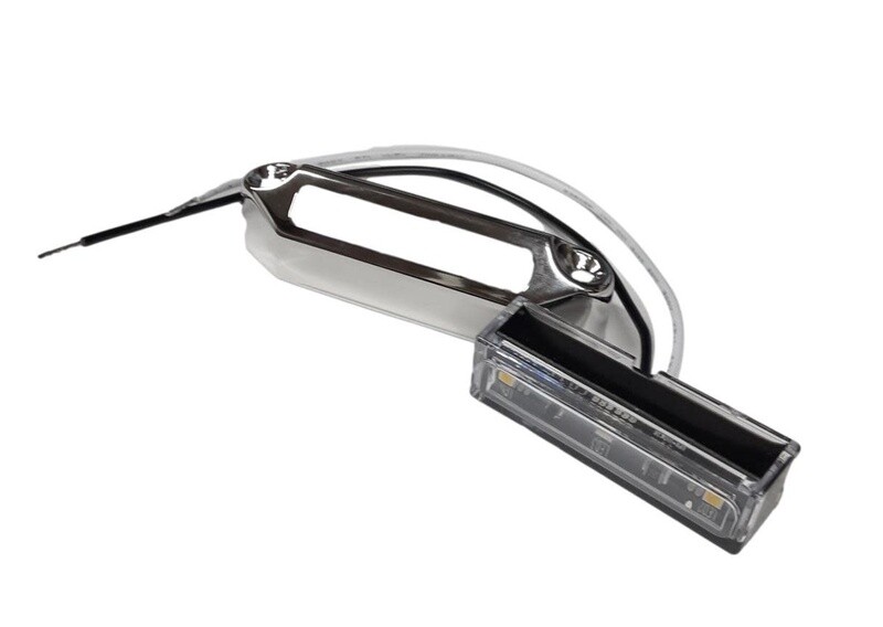 Accent Light White Lamp  w/SS 45 Degree Cover D07-W000-1 (Kit)