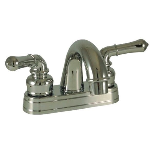 4" High Arc Lavatory Faucet W/Teapot Handles Chrome (U-YCH77-ARC)