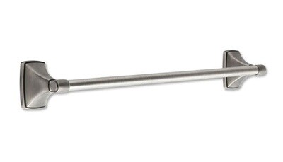 Amerock BH26503AS Clarendon Collection 18 in. (457mm) Towel Bar, Antique Silver