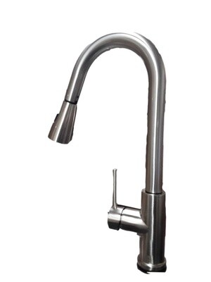 Pull Out Kitchen Faucet Chrome Finish - missing hardware