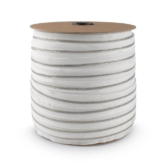 YKK #4.5 Aluminum Zipper Chain - Natural