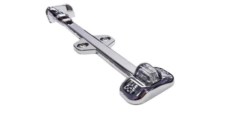Fender Sidemarker Light w/Wire Guide 4 Hole Chrome S90-0000-1 (Kit)