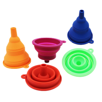 Silicone Collapsible Funnel  (11-1512)