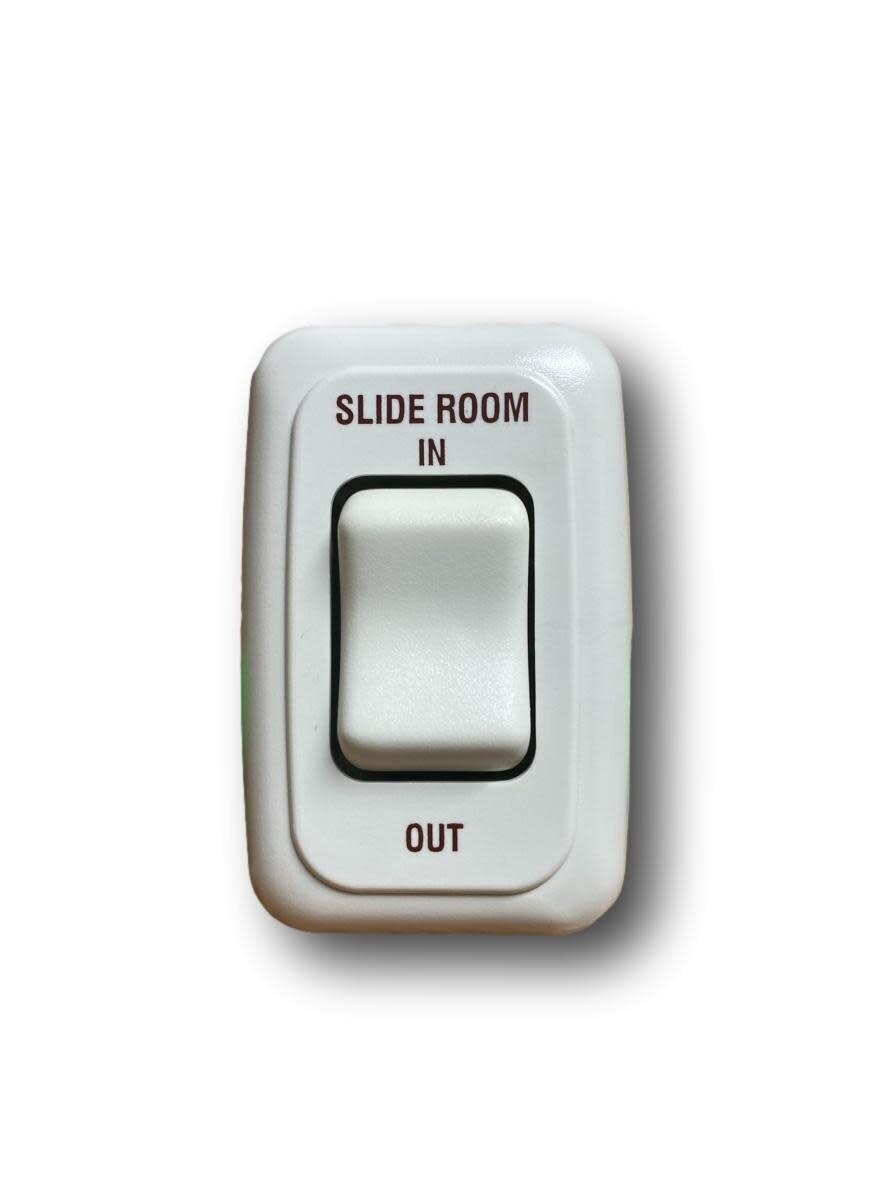 Slide Out Switch-White 3 Prong w/out Harness