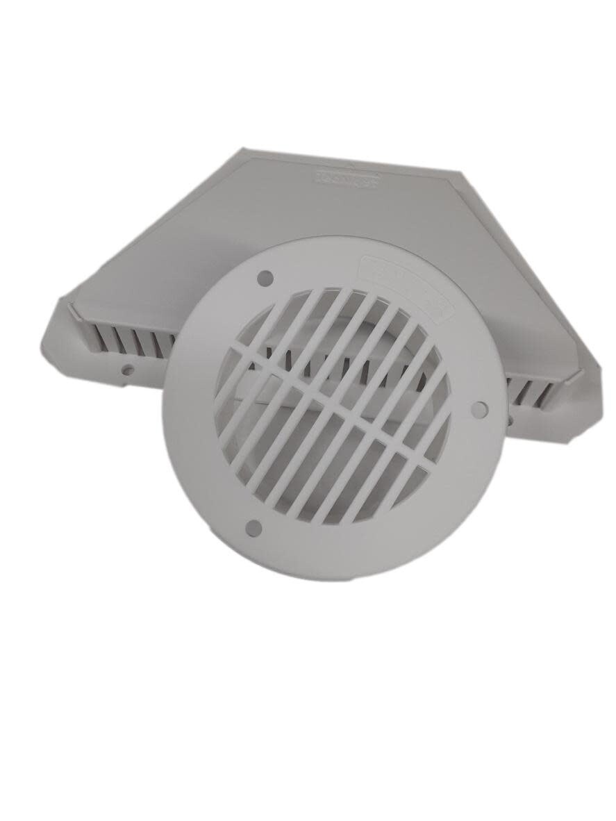 Exterior &amp; Interior Circular Vent Cover - White J00-0W01-1/J00-0W00-1 (Kit)