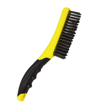 Long Handle Steel Shoe Brush (10&quot;)
