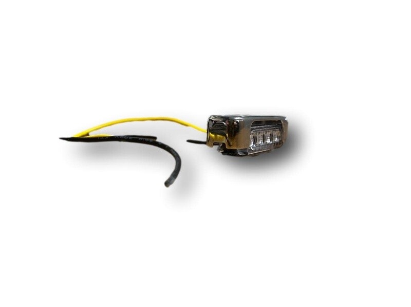 Dragon Light Linear Body Amber Vertical SS Case - 9&quot; Wire D04-A000-1 (Kit)