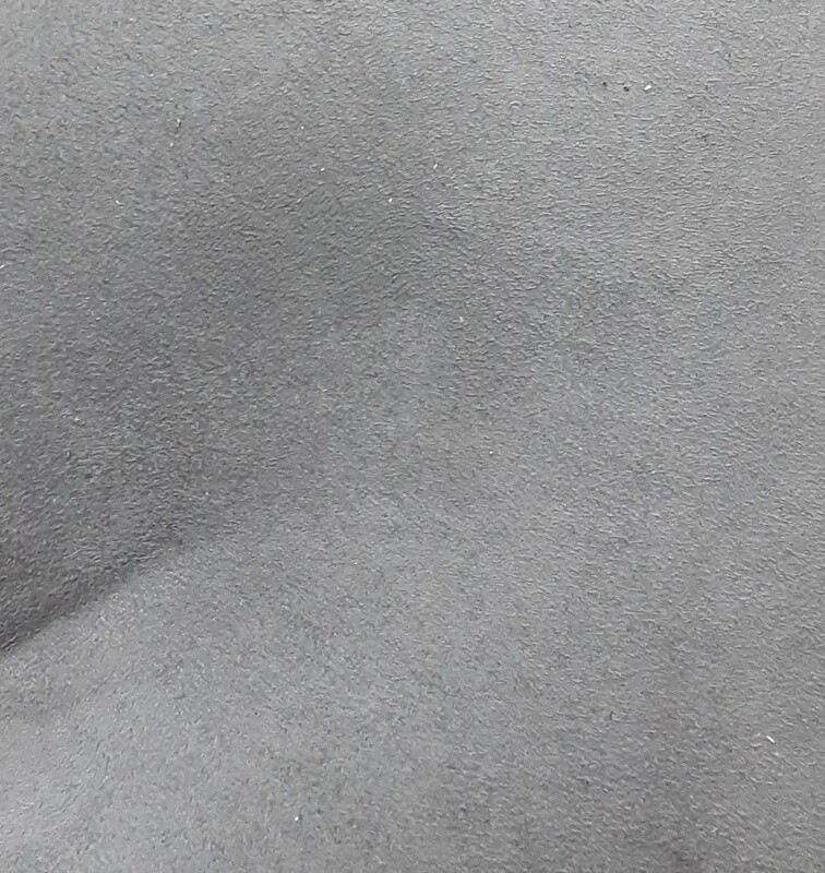 4.5&#39; Suede Upholstery  Grey  -Sold by linear Ft