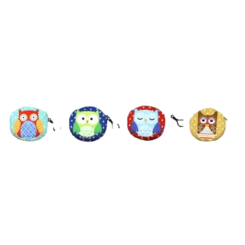 Plush Owl Coin Purse