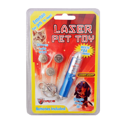 Laser Pet Toy on Clip Strip