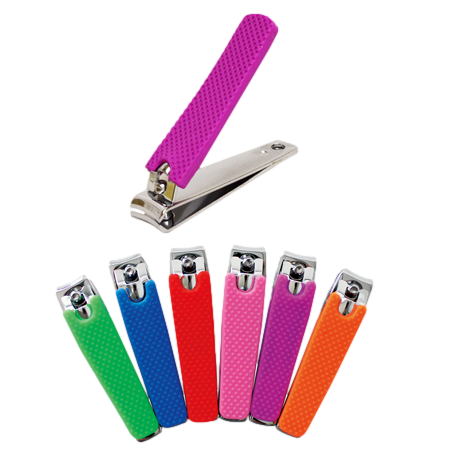 Finger Nail Clipper With Silicone Grip