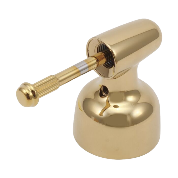 Delta Faucet H22PB Two small gold lever handles no accent